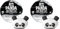 Bear Fruits Bambus Stärke + Länge Haarmaske mit Panda-Haube, 20 ml (Packung mit 2)