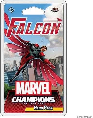 Asmodee Marvel Champions The Card Game – Falcon Hero Pack, Kartenspiel, ab 14 Jahren, 1–4 Spieler, 45–90 Minuten Spieldauer