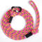 LUCKY LUCY Hundeleine 3m, für mittel & große Hunde (bis 80kg), reflektierend, mit starkem Aluminium sicherheitskarabiner, schöner Fuchsia