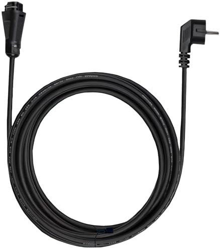 HANTECH DEYE Schuko Adapter/Anschlusskabel 5m für Wechselrichter SUN-M80G4-EU-Q0 800W - Plug&Play Anschluss an die Steckdose (5 Meter Länge)