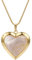 Aleasha Gold Kette mit Foto Bild Muschel Herz Customized Personalisierte Halskette Frauen Paar Souvenir Schmuck Groß