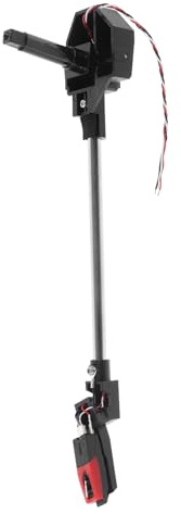 Schwarzer Tonarm für Plattenspieler mit Nadel, ABS Metall | Reparatur und Upgrade, 1 Satz mit Headshell, Klangklarheit und Weniger Springen