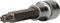 BRILLIANT TOOLS BT022985 Douille Torx 1/2, longueur 100 mm, T45 [Powered by KS TOOLS]