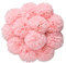 Tifuly Künstliche Hortensie Blumen, 11 Zoll Seide Pompon Chrysantheme Kugel Blumen für Hausgarten Party Büro Dekoration, Braut Hochzeitssträuße, Blumenschmuck, Mittelstücke (Hell-Pink-12 Stück)