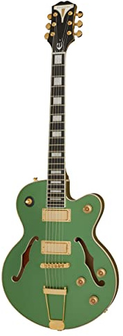 Epiphone Uptown Kat ES Emerald Green Metallic - Halbakustik Gitarre
