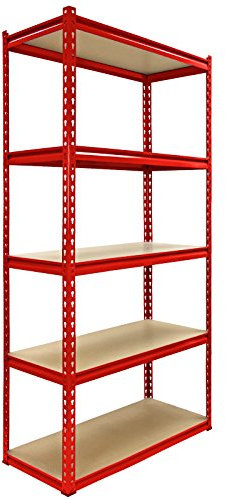 Z-Rax Garagenregal Werkstattregal Steckregal Lagerregal Industrieregal Stahlregal Metallregal 100% Schraubenfrei 90cm x 45cm x 183 cm