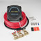 APIELE Doppelbatterie-Isolator-Kit 12 V 140 Ampere Spannungsempfindliches Relais VSR Automatisches Ladegerät mit zwei Batterien und Kabelkabel