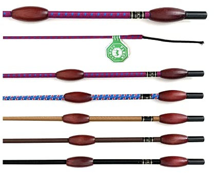 JA Horse Fleck Dressurgerte Gerte Reitgerte FELDMANN Balance Classic (110 cm, Beere-blau)