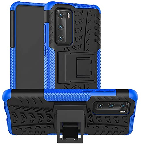 CoolGadget Outdoor Handyhülle für Huawei P40 Outdoor Schutzhülle, stoßfest & robust für Extrem-Einsatz, kompatibel mit Huawei P40 (6,1 Zoll), Blau