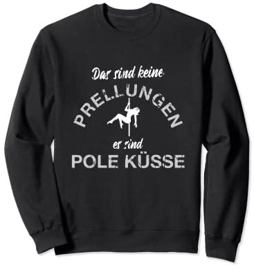 Poledance Kleidung Stangen-Tanz Zubehör Pole Dance Sweatshirt