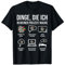 Dart Dinge die ich in meiner Freizeit mache Dartspiel Darts T-Shirt