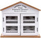 Wooden 16 Egg 'General Store' Egg Basket House Storage Holder