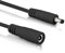 InLine - DC Verlängerungskabel, Universal Netzteil Verlängerungskabel für LED Streifen, Überwachungskameras, Drucker, Router, Switches UVM., DC Stecker/Buchse 3,5 x 1,35mm, schwarz, 0.5m