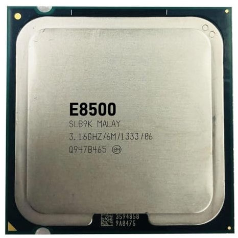 Intel Core 2 Duo E8500 3,1 GHz Processore CPU Dual-Core Usato 6M 65W LGA 775