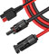 iHaospace Solar Verlängerungskabel Anderson Stecker 6mm2 10AWG 60CM Kompatibel mit Ecoflow Delta Pro Jackery Explorer 1000 Solarpanel Tragbares Powerstation