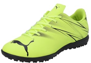 PUMA Mens Attacanto Turf Training Football Boots (8 UK) (Yellow/Black)