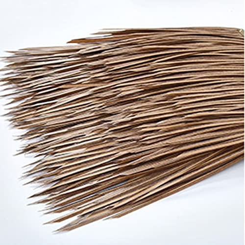 YXXSDP Artificial Thatch Roofing Panel for Tiki Hut Bar, Straw Roof Thatch Rolls Umbrella Cover for Garden Patio Pergola Decoration (Color : Color 1, Size : 26pcs)