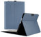 Qymaksom Hülle für Microsoft Surface Pro 11 / Pro 10 / Pro 9 13 Zoll (2022),Leder Schutzhülle Surface Pro 9 Tasche mit Multi-Winkel, kompatibles Tastatur-Cover mit Stifthalter hellblau
