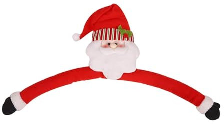 Weihnachtsbaumspitze-Puppe – festlicher Weihnachtsmann-Ornament – dekorative Festival-Statue-Display-Puppe – Weihnachtsdekorationsakzent – einzigartige Weihnachtsbaumspitze-Puppe