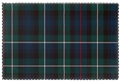 Tischset, Tischsets, Tischsets, wasserdicht, rutschfest, hitzebeständig, waschbar, 6 Stück,Mackenzie Tartan Plaid Outlander