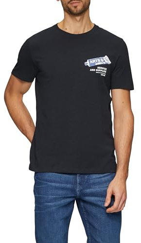 s.Oliver Herren 2156928 T-Shirt mit Frontprint