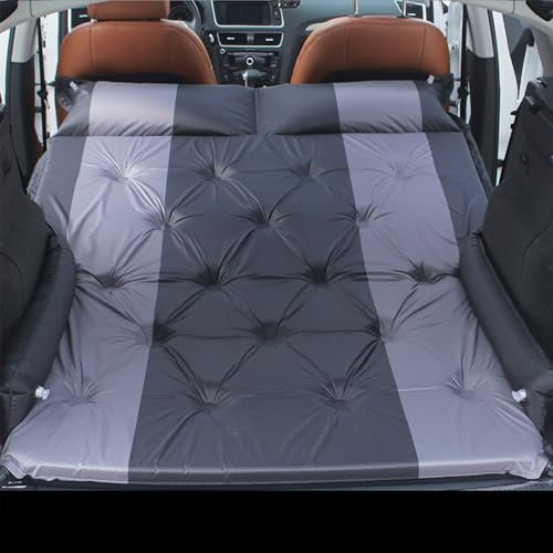 ARZARF Auto Luftmatratze, für Citroen Berlingo III M Phase/XL Phase I Minivan 2018-2023 Auto Matratze Beflockte Camping Matratze mit 2 Aufblasbare Kopfkissen Auto Bett,A