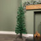 Samuel ALEXANDER 4ft (1.2m) Green Artificial Pencil Christmas Tree With Green Metal Stand and 168 Tips