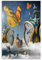 GOORAL Salvador Dali Malerwerk mit Zahlen, abstrakte Uhr, Poster, Wandkunst, Rollen, Leinwand, Gemälde, Bild, Wohnzimmer-Dekoration, Zuhause, 50 x 75 cm