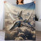 AAPZY Decke Airplane Kämpfer Decke Flauschige Decke Wohndecke Dicke Sofadecke Couchdecke Weiche Fleecedecke Flannel Sofaüberwurf Tagesdecke Für Bett/Sofa （180×200cm）