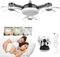 ytdzinoi Socket Fan Light Dimmable Drone Fan with Remote & Timing 3 Speed Wind Light Bulb Fan for E27 Base Screw in Ceiling Fans with 3 Color Mini Retractable Ceiling Fans for Bedroom, Kitchen