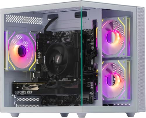 Veno Scorp Gaming PC AMD Ryzen 7 5700X Processor Nvidia RTX 3050 6GB Graphics Card - 16GB 3200MHz Ram - 1TB NVMe SSD - 550W PSU - Windows 11 - WiFi - Mini Nem 3 white