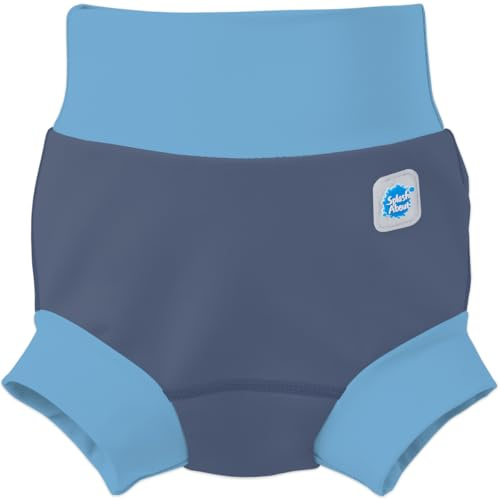Baby & Toddler Happy Nappy Duo Reusable Swim Nappy with Silver Lining