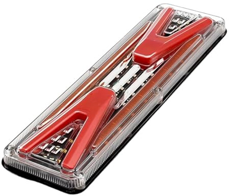 RenMebu 12V/24V Auto für LKW Rücklicht Blinker für Signal Bremse hinten Licht Lampe Traktor Anhänger