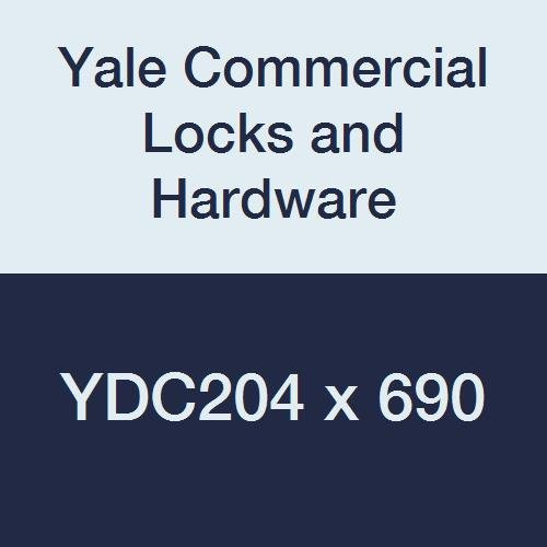 Yale Commercial Locks and Hardware YDC204 x 690 Economy Door Closer, Aluminum Body, Dark Bronze Finish