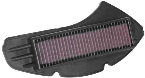 K&N Filters YA-1215 Sportluftfilter Motor Luftfilter Quadratisch Langzeitfilter Kompatibel mit YAMAHA MOTORCYCLES NMAX | kompatibel mit Yamaha GPD125 Nmax 2015- (YA-1215)