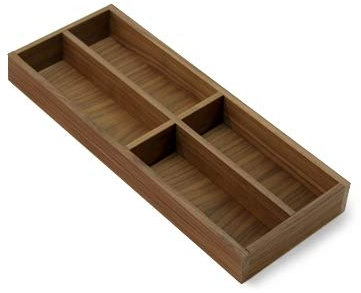 Besteckeinsatz NUSSBAUM 30er Schubl. B 218 x T 472 mm passend für BLUM Legra 19 mm Schubladen