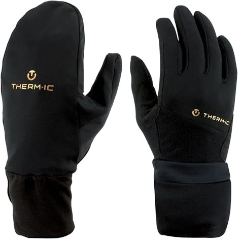 Therm-ic Gloves Versatil Light Gloves, Black, L, T26-0200-001