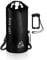 MNT10 Dry Bag “Cliff-Bag” in 20L, 30L, 40L I Drybag Rucksack für SUP, Kanu, Kajak I Wasserdichter Packsack mit Schultergurte I Seesack wasserdicht I GRATIS wasserdichte Handyhülle (Schwarz, 20L)
