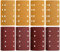 48 Stück Schleifpapier Bosch, Schleifblatt Set mit Klettverschluss, 93 x 185 mm, gelocht, 8 Löcher, Körnung 40/60/80/120, passend für rechteckige Schwingschleifer, Multischleifer