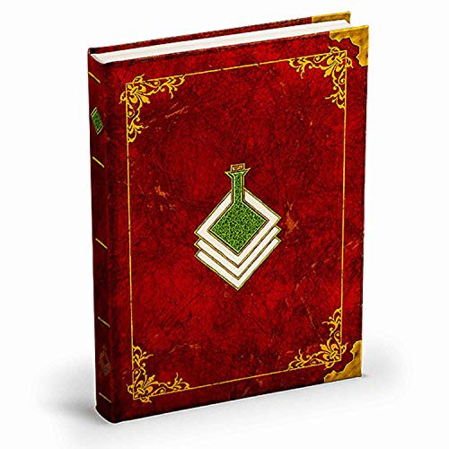 Decorwelt Hardcover Notizbuch A5 Tagebuch für Erwachsene 120g Papier rot | Hochwertiges Notizbuch A5 Vintage Notebook A5 | Gamer Merch Zelda Notizbuch - Herr der Ringe Notizbuch [Office Product]