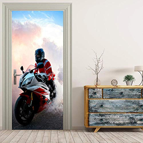 3D Turaufkleber Strand Türaufkleber Im Motorsport