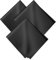 MMOBIEL 2 Pack Microfiber Cleaning Cloths Great for Eyeglass Lens Cleaner, Electronics, Car, Screens, Lenses, Smartphone, TV Screens, Laptop Cleaning - 18 x 15cm / 7 x 6 inch - Black
