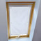 LIVEINU Dachfensterrollo für Dachfenster Verdunkelungsrollo Sonnenschutzrollo UV Schutz Thermo Rollo mit Saugnäpfe Ohne Bohren 100% Blickdicht für Reisen Autos 76x115cm Weiß