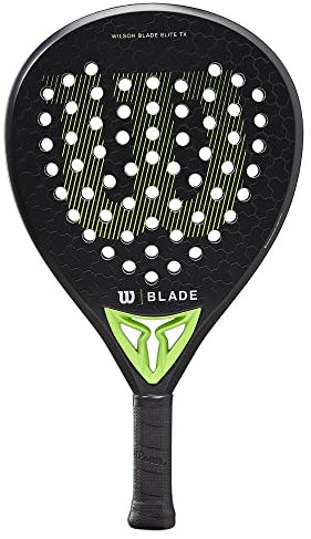 Wilson Raqueta de Pádel Profesional Blade Elite TX V2 Fibra de Carbono