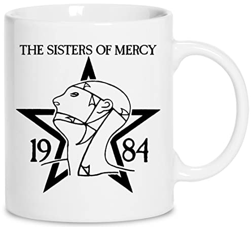 Sisters Of Mercy 1984 Keramik Weiß Tassen Kaffeebecher Cup Mug