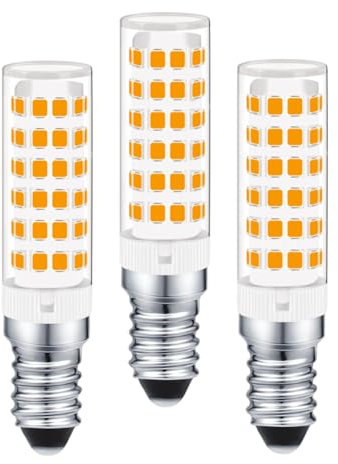 WYAANCCW led bulb Warm White 7W E14 Corn Light Bulbs 3000K Energy Saving Replaces 55W Halogen Lamp AC220-240V 3 Pack
