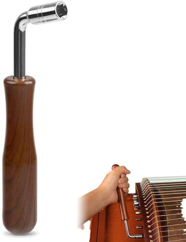 Klavier Stimmschlüssel Piano Tuner Spanner Spanner Guzheng L-Form Piano Tuner Stimmschlüssel Klavier Wrench Tuning Repair Tool für Klavier Guzheng Reparatur Ersatz Zubehör Play a Musical Instrument