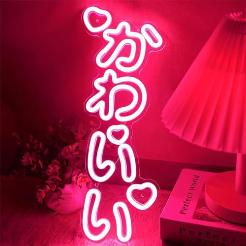 LED-Schild, japanische Sushi-Neonschilder, Kawaii-LED-Leuchten, Wanddekoration, koreanischer Stil, Nachtlampen, Party-Dekoration, Licht, USB-Helligkeit einstellbar