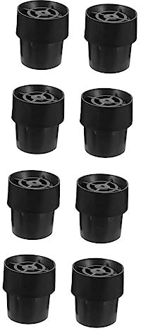 PAMINGONO 8Stücke Professionelle Trampolin Fußkappen aus Latex rutschfest Ersatzteile für Trampolins Trampolin Zubehör für Sicheren Sprungspaß