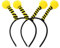 NTRUXZP 2 Pièces accessoires de cheveux de fête accessoire portable déguisements pour enfants bandeaux d'abeilles pour femmes bandeau d'abeille casque élastiques à cheveux attache-cheveux